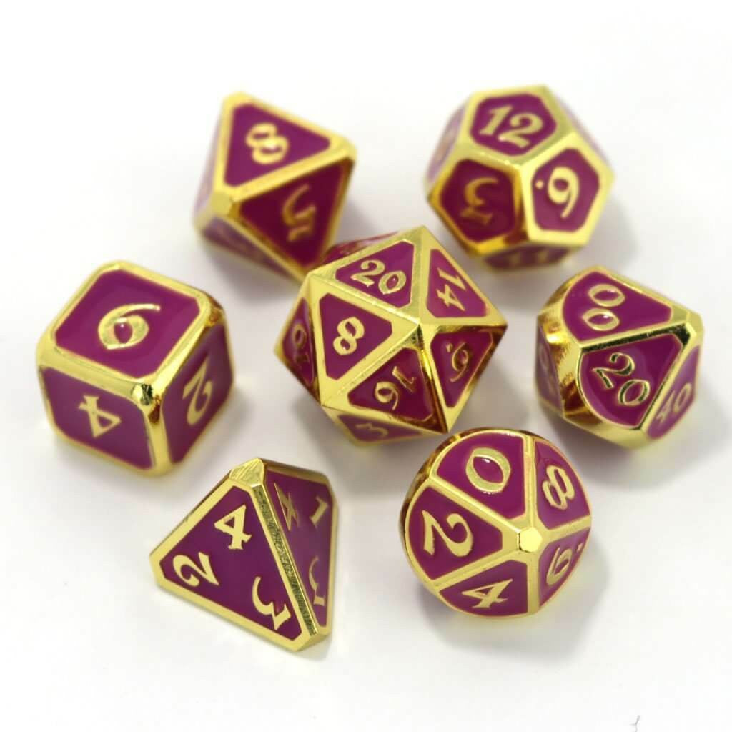 Die Hard Dice 7 Piece RPG Set - AfterDark Neon Nightlife